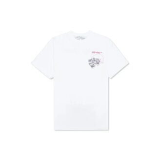 Off-White Men’ s Golden Ratio Yellow Gold Printing Short Sleeve White T-Shirt Off-White Men’ s Golden Ratio Yellow Gold Printing Short Sleeve White T-Shirt