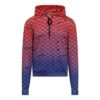 Off-White Men’ s Gradient Alphabet Red Blue