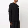 Off-White Men’ s Gradient Arrow Long Sleeves Loose Fit Black T-Shirt