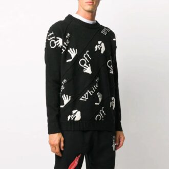 Off-White Men’ s Logo Black