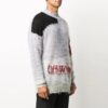Off-White Men’ s Logo Colorblock Ordinary Version Gray