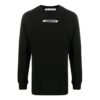 Off-White Men’ s logo Pattern Printing Black Tops