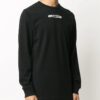 Off-White Men’ s logo Pattern Printing Black Tops
