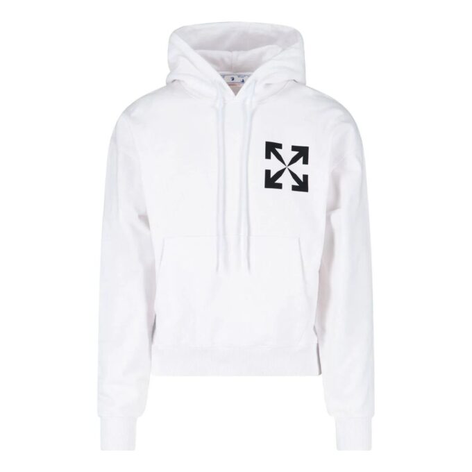 Off-White Men’ s Logo Pattern Printing White