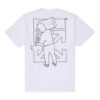 Off-White Men’ s Logo Pattern Printing White T-Shirt