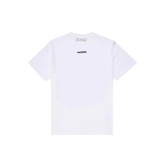 Off-White Men’ s Logo Pattern Printing White T-Shirt