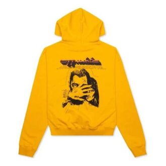 Off-White Men’ s logo Pattern Printing Yellow