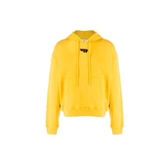 Off-White Men’ s logo Pattern Printing Yellow