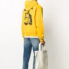 Off-White Men’ s logo Pattern Printing Yellow
