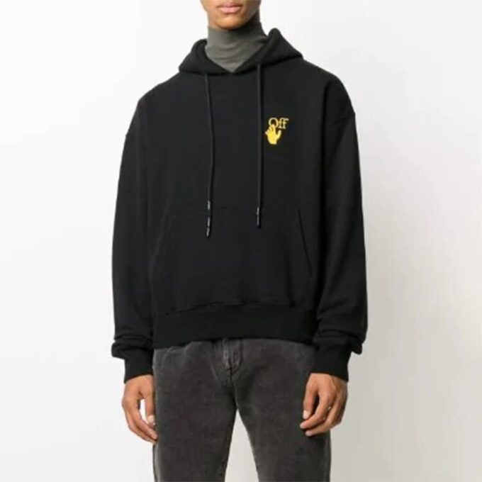 Off-White Men’ s Logo Printing Black