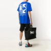 Off-White Men’ s Logo Printing Blue T-Shirt