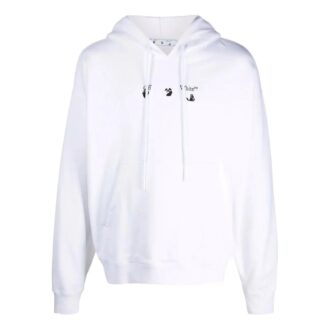 Off-White Men’ s Logo Printing Drawstring White