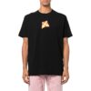 Off-White Men’ s Logo Printing Round Neck Pullover Short Sleeve Black T-Shirt