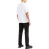 Off-White Men’ s Logo Printing Round Neck Short Sleeve White T-Shirt