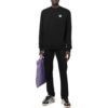 Off-White Men’ s Logo Printing Round Neck Sports Loose Fit Black