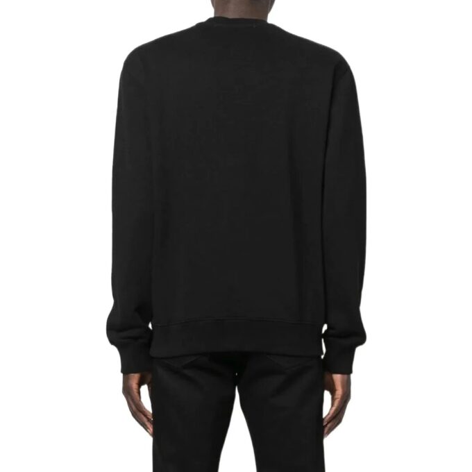 Off-White Men’ s Logo Printing Round Neck Sports Loose Fit Black