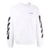 Off-White Men’ s Logo Printing Round Neck White