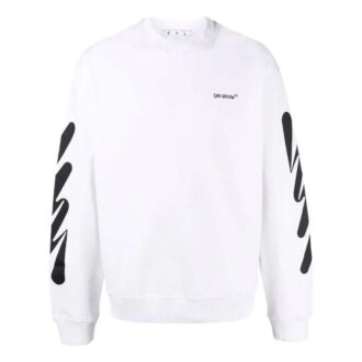 Off-White Men’ s Logo Printing Round Neck White Off-White Men’ s Logo Printing Round Neck White