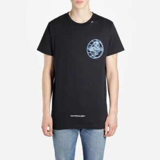 Off-White Men’ s Logo Printing Short Sleeve Black T-Shirt Off-White Men’ s Logo Printing Short Sleeve Black T-Shirt