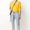 Off-White Men’ s Logo Workers Yellow T-Shirt