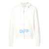 Off-White Men’ s Logo Zipper White