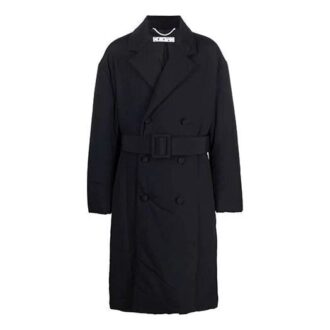 Off-White Men’ s Loose Fit Black Windbreaker