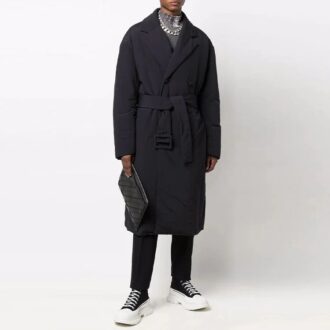 Off-White Men’ s Loose Fit Black Windbreaker