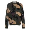 Off-White Men’ s Loose Green Camouflage