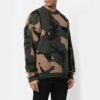 Off-White Men’ s Loose Green Camouflage