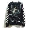 Off-White Men’ s Marble Pullover Black