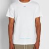 Off-White Men’ s Marilyn Monroe Printing Short Sleeve White T-Shirt
