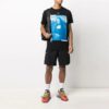 Off-White Men’ s Mona Lisa Portrait Short Sleeve Ordinary Version Black T-Shirt