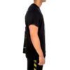 Off-White Men’ s Mona Lisa Printing Back Arrow Short Sleeve Black T-Shirt