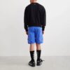 Off-White Men’ s Mona Lisa Printing Cotton Round Neck Pullover Black