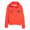 Off-White Men’ s Mona Lisa Printing Loose Fit Red