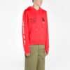 Off-White Men’ s Mona Lisa Printing Loose Fit Red