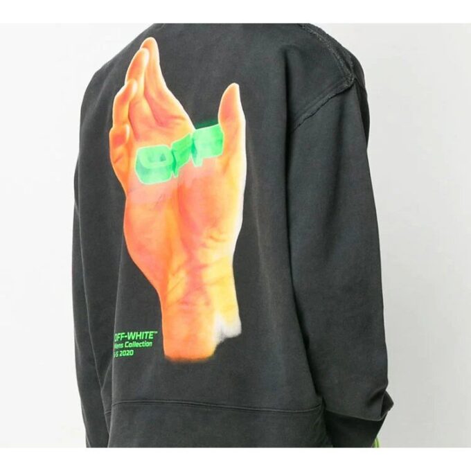 Off-White Men’ s OFF Back Large Black