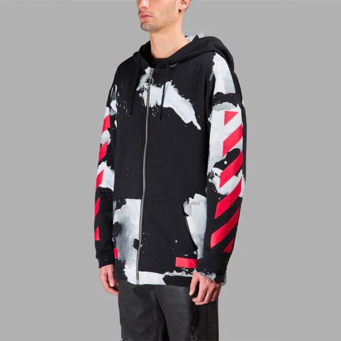 Off-White Men’ s Pattern Black