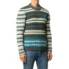 Off-White Men’ s Pattern Loose Knit Gray