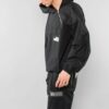 Off-White Men’ s Pattern Printing Diagonal Zipper Loose Fit Black