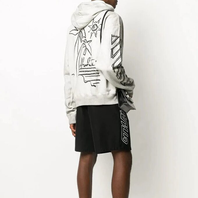Off-White Men’ s Pattern Printing White
