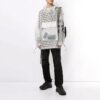 Off-White Men’ s Pocket Detail Transparent Ordinary Version White