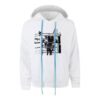 Off-White Men’ s Printed Logo Arrow Hooded Long Sleeves White