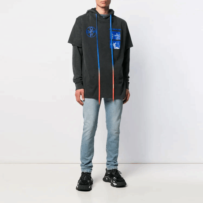 Off-White Men’ s Printing Black