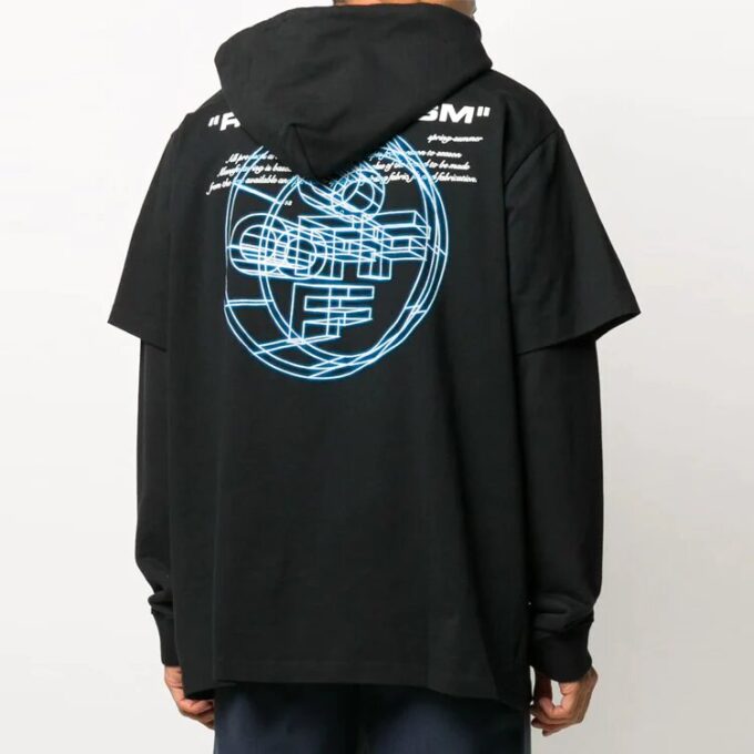 Off-White Men’ s Printing Cotton Black