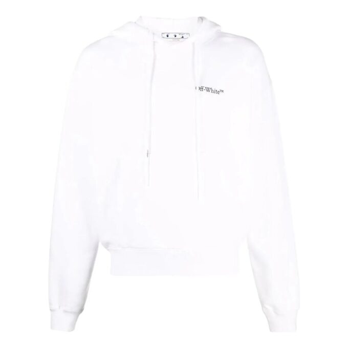 Off-White Men’ s Printing Hooded Long Sleeves White