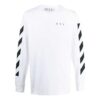Off-White Men’ s Printing Long Sleeves White T-Shirt