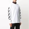 Off-White Men’ s Printing Long Sleeves White T-Shirt