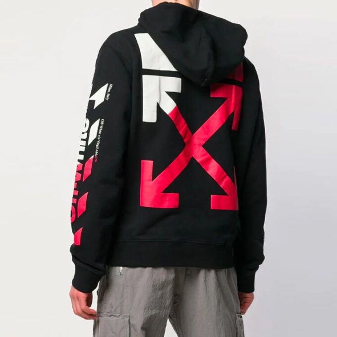 Off-White Men’ s Printing Loose Fit Black
