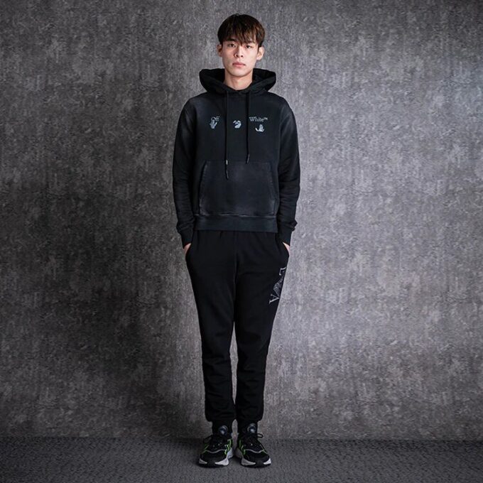 Off-White Men’ s Printing Ordinary Version Black